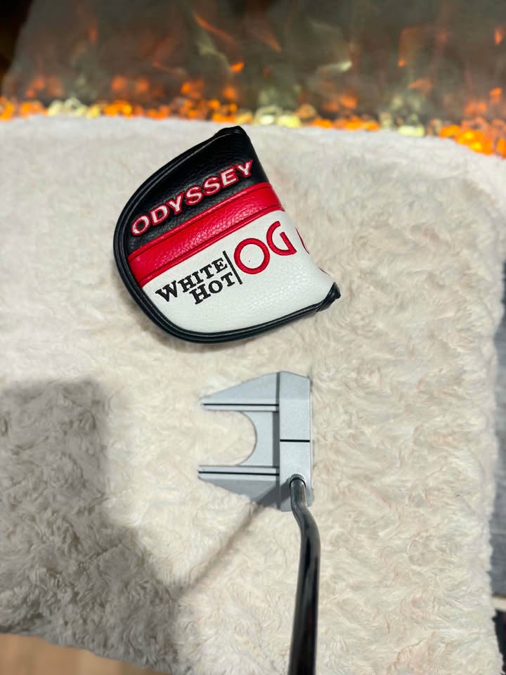 LEFT HAND ODYSSEY WHITE HOT MALLET PUTTER