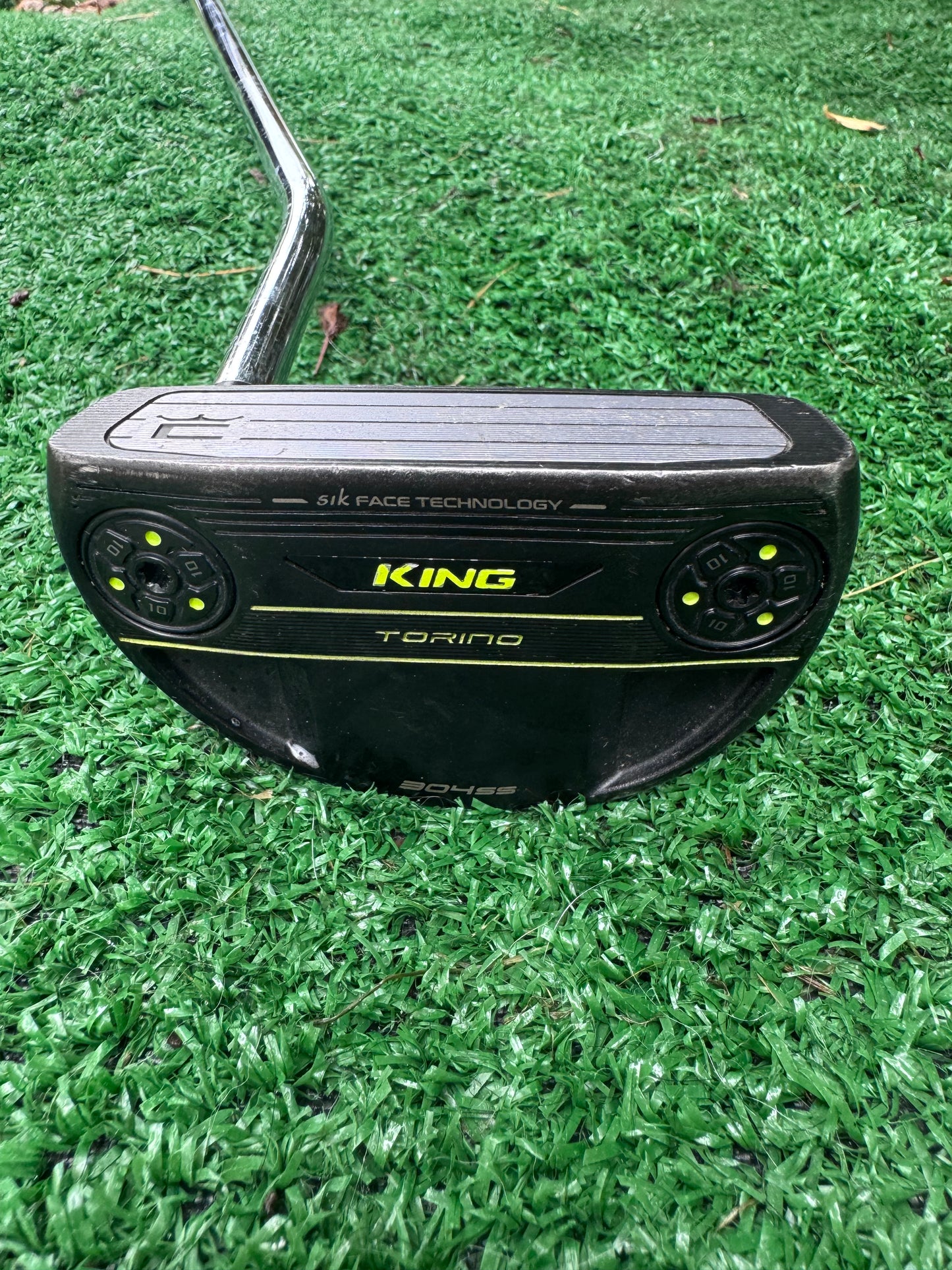 Cobra King Torino Putter - 35" - Face Balanced, Double Bend