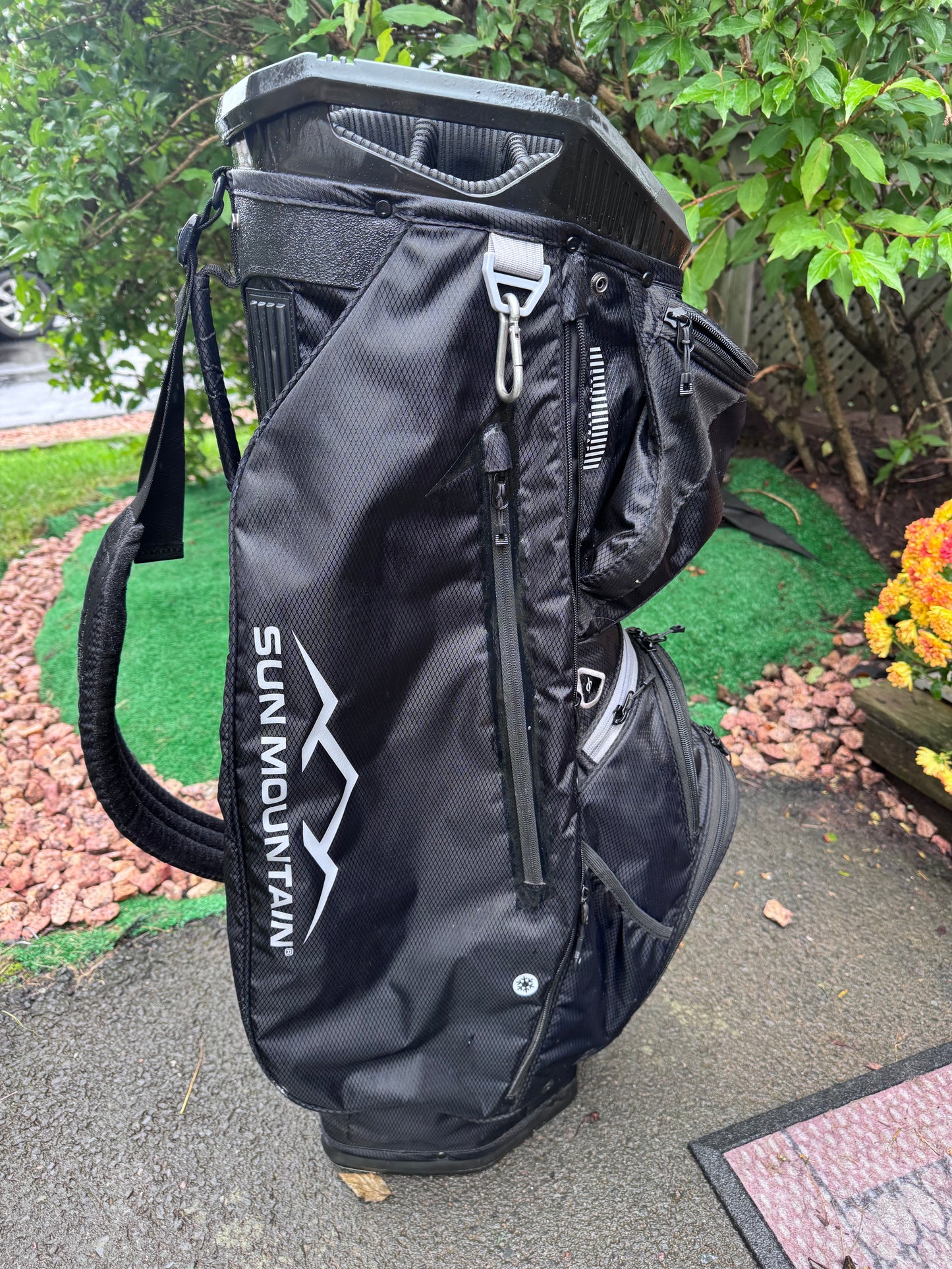 Sun Mountain Cart & Carry Bag - Mint - 14-Way Divider