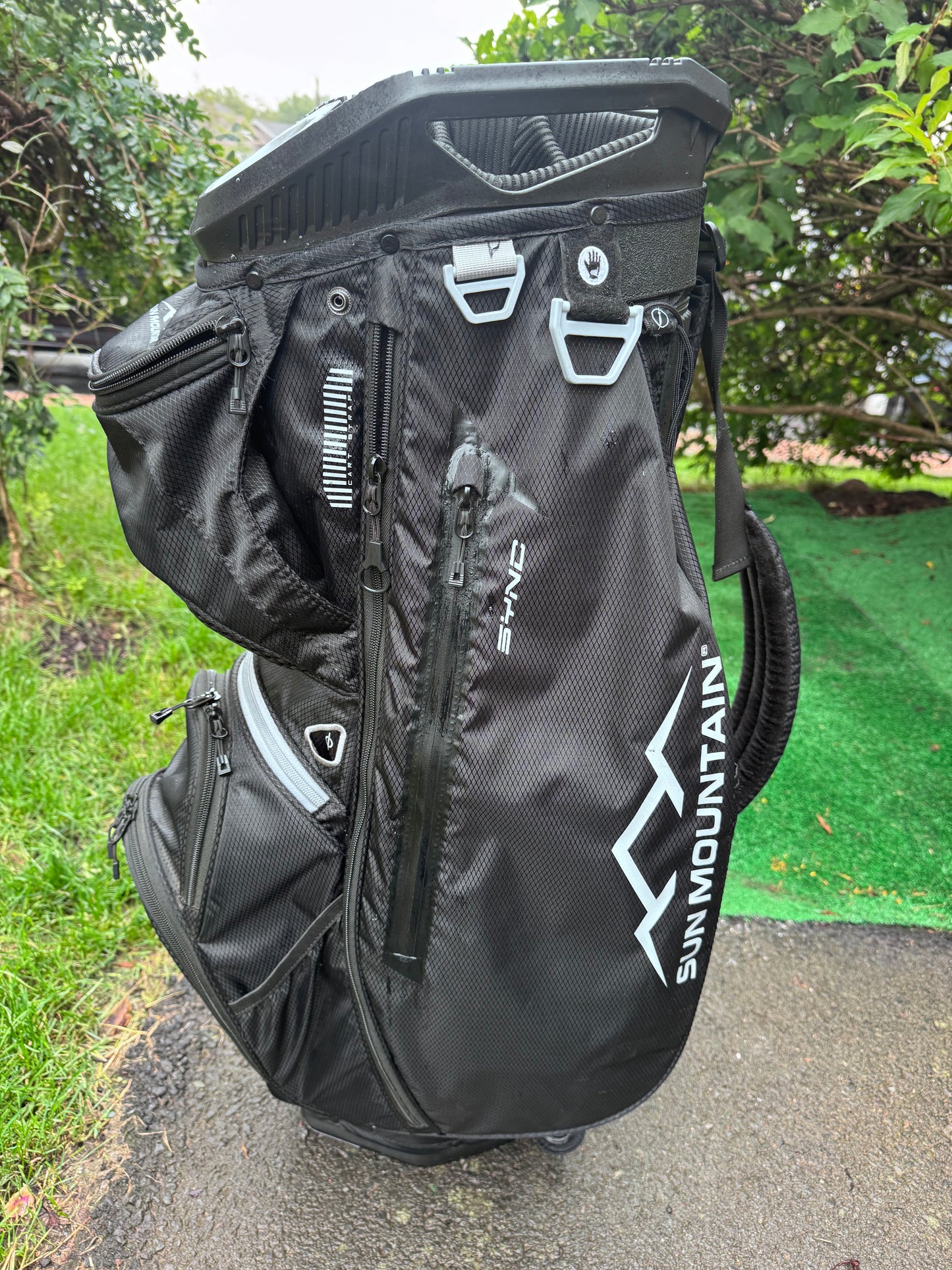 Sun Mountain Cart & Carry Bag - Mint - 14-Way Divider