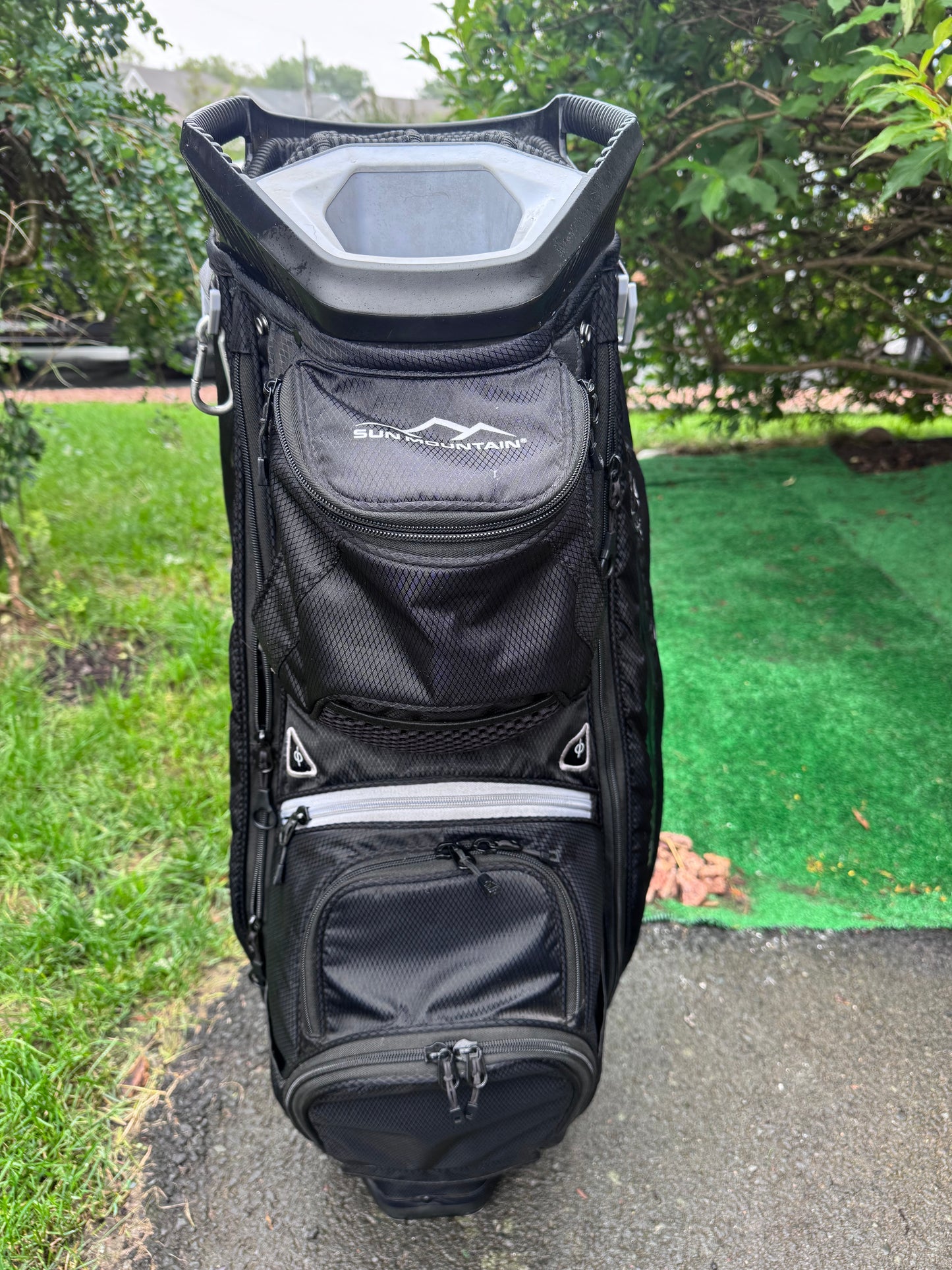 Sun Mountain Cart & Carry Bag - Mint - 14-Way Divider