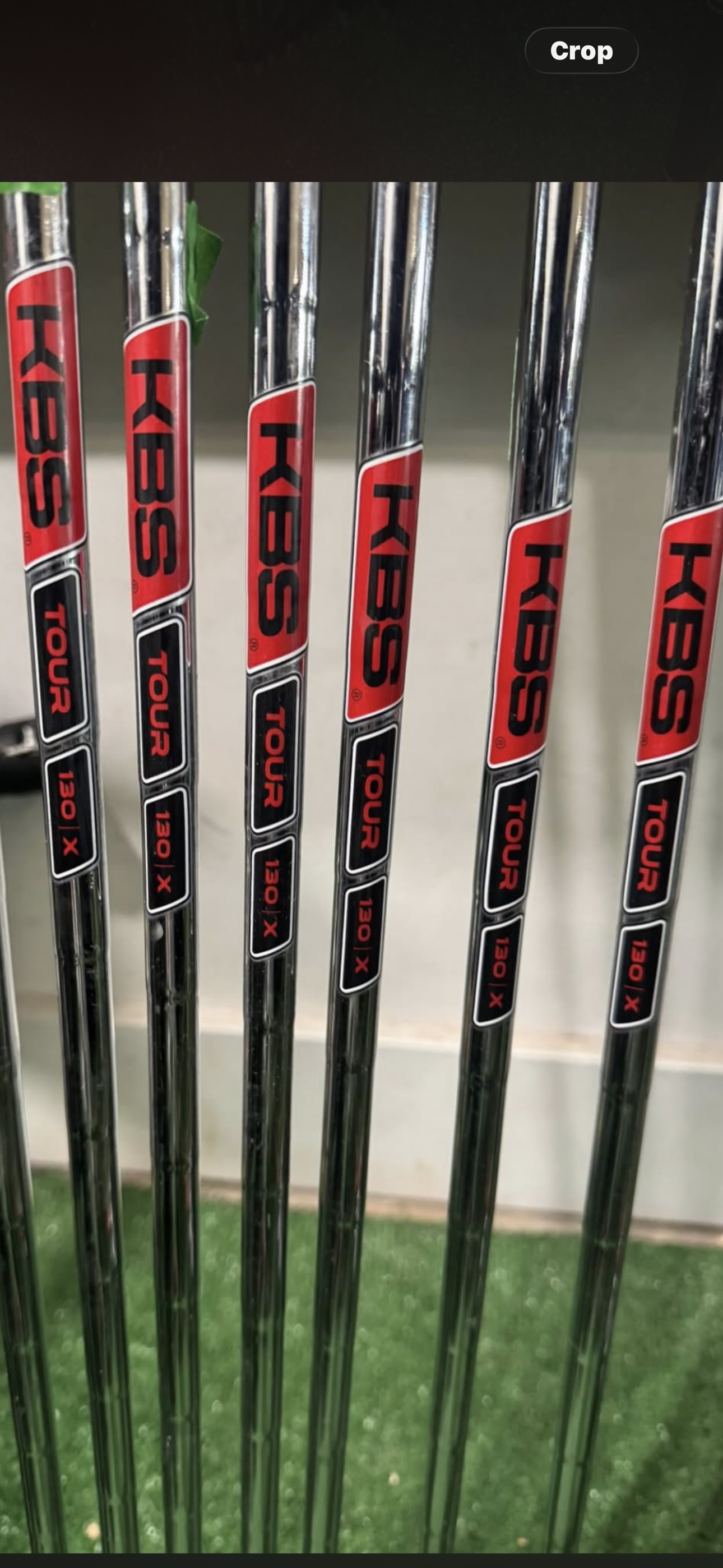 KBS TOUR 130X IRON SHAFTS