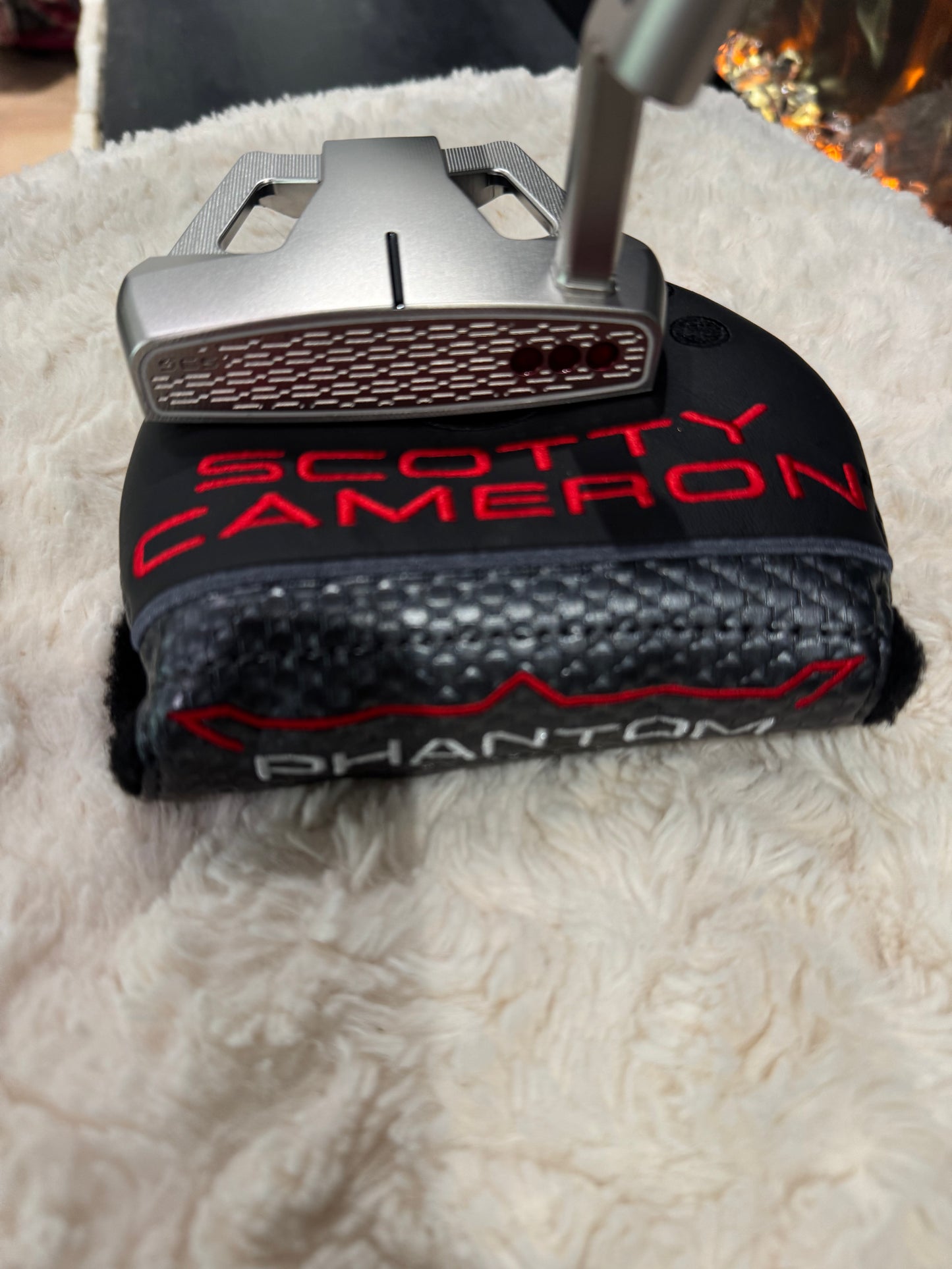 Scotty Cameron Phantom Black 9.2R Putter — With Headcover