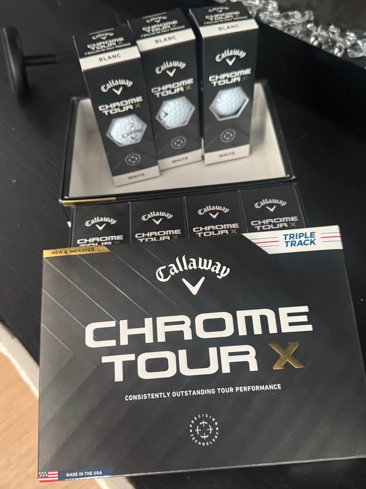 CALLAWAY CHROME TOUR X triple track golf balls